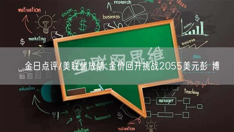 ﻿金日点评/美联储放鸽 金价回升挑战2055美元彭 博(图1)